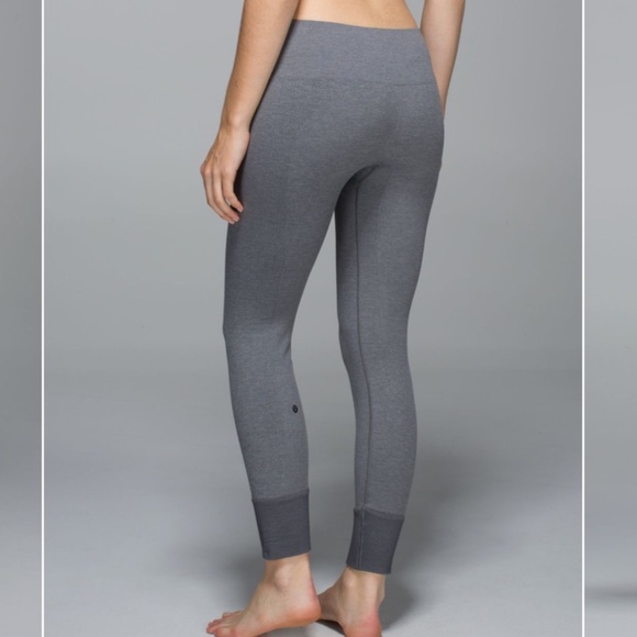 Lululemon Ebb to Street Dark Gray Leggings - Picture 1 of 15
